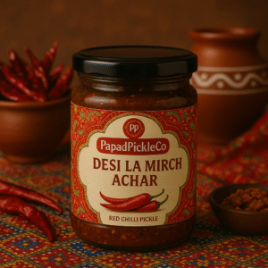 Desi Lal Mirch Achar