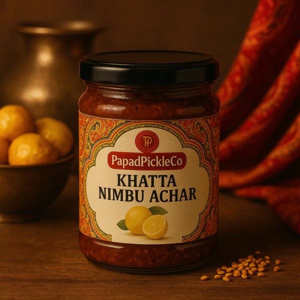 Khatta Nimbu Achar (Nimbu Ka Nakhra)